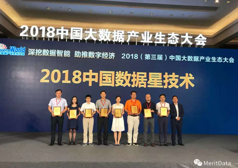 美林?jǐn)?shù)據(jù)Tempo大數(shù)據(jù)分析平臺榮獲2018中國數(shù)據(jù)星技術(shù)獎