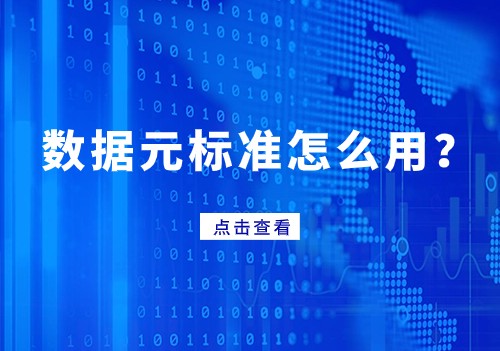 數(shù)據(jù)標(biāo)準(zhǔn)系列 | 數(shù)據(jù)元標(biāo)準(zhǔn)怎么用？